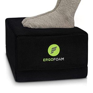 ErgoFoam XL Adjustable Ergonomic Under Desk Foot Rest