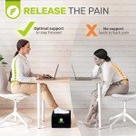 XL Adjustable Ergonomic Foot Rest for Under Desk