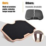 Ergonomic Under-Desk Rocking Footrest for Comfort