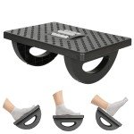 CZZXI Rocking Under Desk Foot Rest - Black
