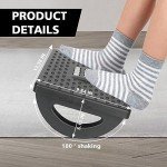 CZZXI Rocking Under Desk Foot Rest - Black