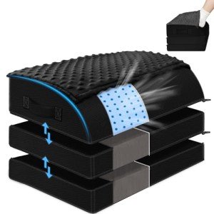 Ergonomic Under-Desk Foot Rest with Adjustable Height