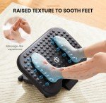 Adjustable Ergonomic Under-Desk Footrest with Massage