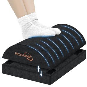 Adjustable Ergonomic Foot Rest for Office Comfort