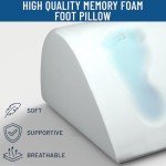 Memory Foam Under-Desk Foot Rest for Comfort