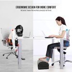 Heated Ergonomic Foot Rest with Massage & Vibration