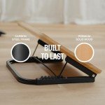 Ergonomic Adjustable Under Desk Foot Rest - Natural