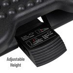 Adjustable Ergonomic Foot Rest for Comfortable Work