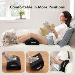 Adjustable Memory Foam Foot Rest for Under Desk