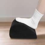 Amazon Basics Foam Under-Desk Foot Rest, Black