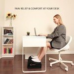 Adjustable Ergonomic Under Desk Foot Rest Stool