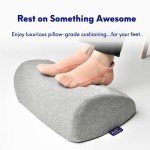 Cushion Lab Memory Foam Ergonomic Foot Rest