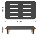 Ergonomic Rocking Foot Rest for Desk Comfort