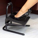 Adjustable Height Under-Desk Foot Rest with Handle