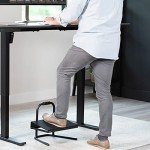 VIVO Adjustable Ergonomic Foot Rest for Standing Desks