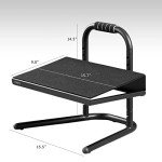 VIVO Adjustable Ergonomic Foot Rest for Standing Desks