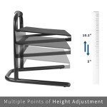 VIVO Adjustable Ergonomic Foot Rest for Standing Desks