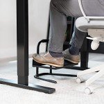 VIVO Adjustable Ergonomic Foot Rest for Standing Desks