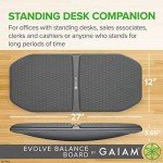 Gaiam Evolve Balance Board - Gray/Black