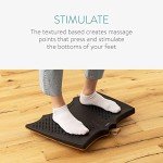 Navaris Wooden Wobble Board for Office Fitness