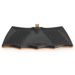 Navaris Wooden Wobble Board for Office Fitness