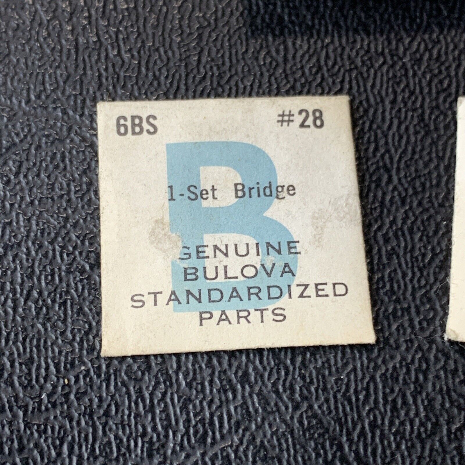 Authentic Vintage Watch Components and Accessories
