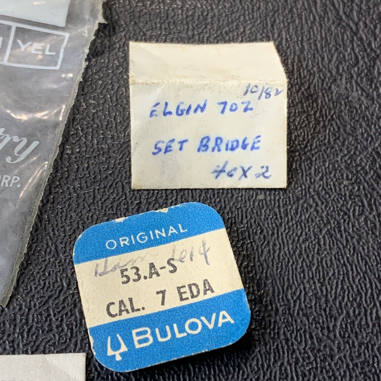 Authentic Vintage Watch Components and Accessories