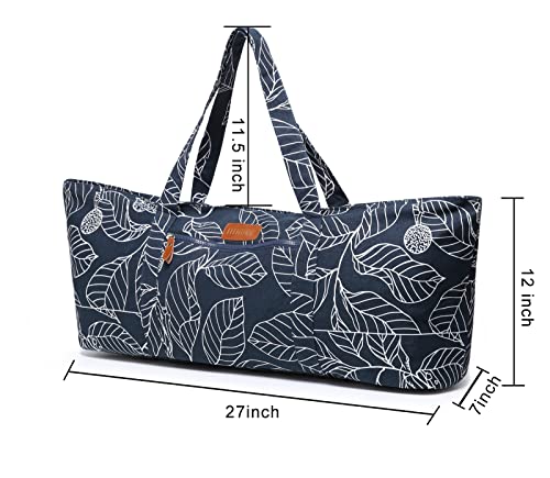 ELENTURE Women's Large Yoga Mat Tote Bag