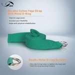 Yoga Block and Strap Set with D-Ring