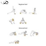 Yoga Block and Strap Set with D-Ring