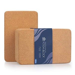 Cork Yoga Block Set for Back Support