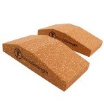 NamaStrength Non-Slip Cork Yoga Wrist Wedge Set