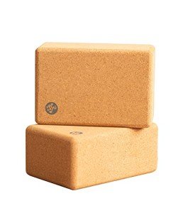 Manduka Cork Yoga Blocks - Lightweight and Travel-Friendly