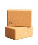 Manduka Cork Yoga Blocks - Lightweight and Travel-Friendly