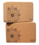 Eco-Friendly Cork Yoga Blocks - Set of 2