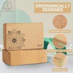 Eco-Friendly Cork Yoga Blocks - Set of 2