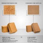 Extra Large Natural Cork Yoga Block Set