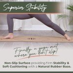 Eco-Friendly Cork Yoga Mat with Neck Roll