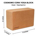Eco-Friendly Cork Yoga Block Set of 2