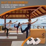 Pete's Choice Eco-Friendly Cork Yoga Blocks & Straps