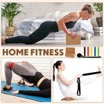 8 Pcs Cork Yoga Block Set with Strap & Loop