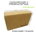 Eco-Friendly Cork Yoga Blocks - 2 Pack