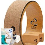 Eco-Friendly Cork Yoga Wheel & Blocks Set