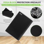 Set of 2 Silicone Yoga Blocks for Comfort