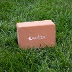 Wellrox Cork Yoga Block for Poses and Support