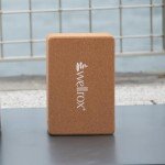 Wellrox Cork Yoga Block for Poses and Support