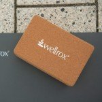 Wellrox Cork Yoga Block for Poses and Support