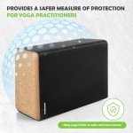 Set of 2 Silicone Yoga Blocks for Comfort