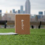 Wellrox Cork Yoga Block for Poses and Support