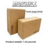 Cork Yoga Blocks - Eco-Friendly 2 Pack